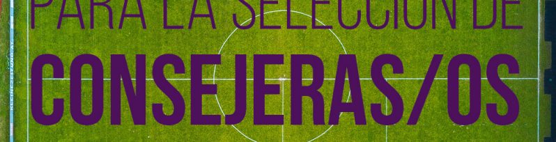 Segunda Convocatoria para la selección de Consejeras y Consejeros Distritales