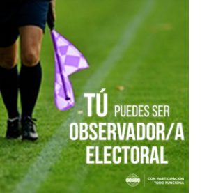 El IECM te invita a que seas observadora u observador de las elecciones.