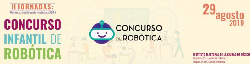 Concurso infantil de robótica | 29 de agosto de 2019