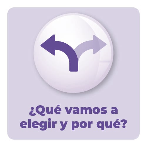 ¿Qué vamos a elegir y por qué?