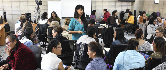 Imparten taller para fortalecer liderazgo de mujeres indígenas