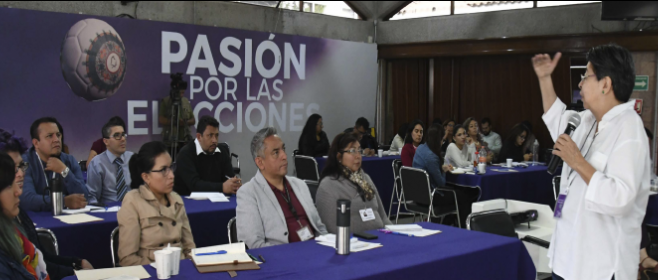 Imparte IECM taller sobre perspectiva de género en planeación de programas institucionales