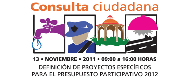 Consulta Ciudadana sobre Presupuesto Participativo 2012