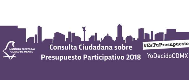 Consulta Ciudadana sobre Presupuesto Participativo 2018