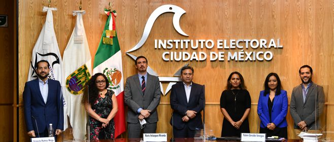 Rinden protesta nuevos integrantes del Consejo General del IECM