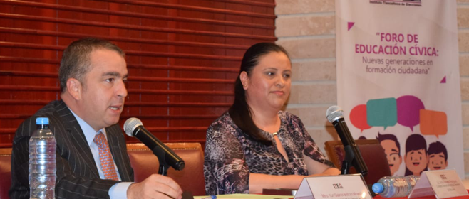 La Educación Cívica es fundamental para la construcción de una ciudadanía informada: C.E. Yuri Gabriel Beltrán Miranda