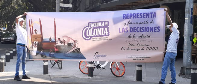 Refuerza IECM promoción de registro de proyectos para la Consulta sobre Presupuesto Participativo 2020-2021