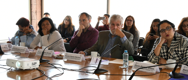 Presenta IECM funcionamiento del Sistema de Votación Electrónica a integrantes de la Red de Observación Electoral