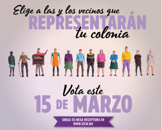 Recuerda IECM plazo para promoción y difusión de candidaturas y proyectos de Elección de COPACO y Consulta de Presupuesto Participativo