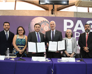 Firman convenio de colaboración IECM-INGER