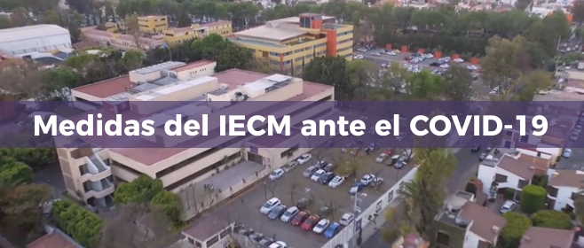 Medidas del IECM ante el COVID-19