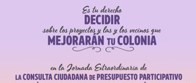 Publica IECM listado de Centros y Mesas Receptoras de Votación y Opinión para opinar y votar en la Jornada Extraordinaria en la Ciudad de México