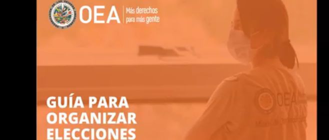 Organiza IECM curso virtual “Organización de elecciones en tiempos de pandemia”, impartido por especialistas de la OEA