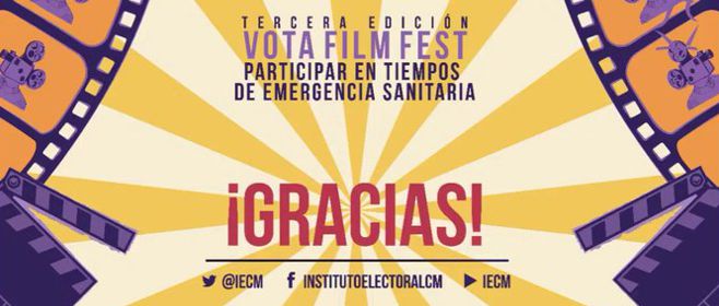 Premia IECM a ganadoras y ganadores de Vota Film Fest 2020