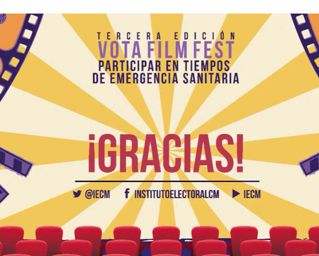 Premia IECM a ganadoras y ganadores de Vota Film Fest 2020