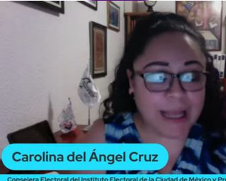 Debates electorales, herramienta para construir ciudadanía: Consejera del IECM, Carolina del Ángel Cruz