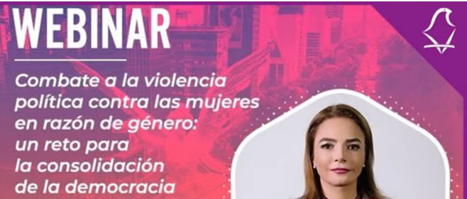 Que ninguna mujer que denuncie violencia política en razón de género quede sin ser atendida, señaló la Consejera del INE Carla Humphrey