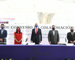 Suman IECM y Consejo Ciudadano para la Seguridad y Justicia esfuerzos para garantizar comicios locales íntegros y libres de violencia