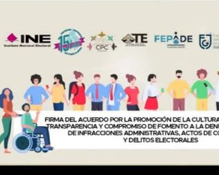 Suscribe IECM Acuerdo en materia de promoción de la cultura de la legalidad, transparencia y compromiso de fomento a la denuncia ciudadana en materia electoral y anticorrupción.