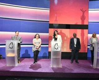 Realiza IECM primer debate entre candidaturas a elección de Alcaldías