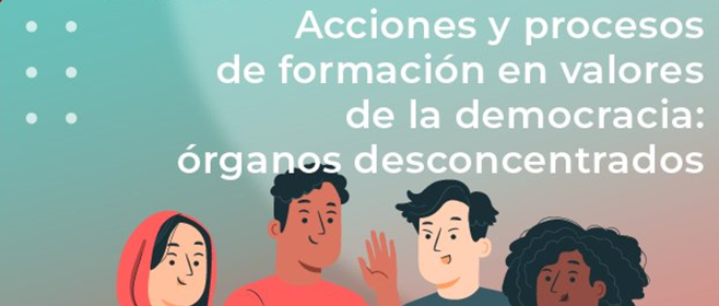 Comparte IECM experiencias en materia de educación y construcción de ciudadanía desde sus 33 órganos desconcentrados