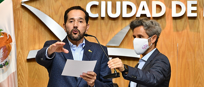 Designa Consejo General a C.E Bernardo Valle Monroy como presidente provisional del IECM