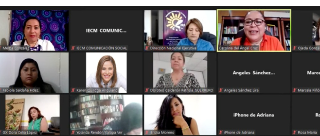 Advierte C.E. Carolina del Ángel Cruz pendientes en derechos de las mujeres, a 68 años del Voto Femenino