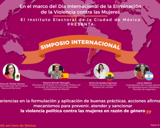 Prevenir, atender y sancionar la violencia contra las mujeres, coinciden mujeres especialistas en Simposio organizado por el IECM