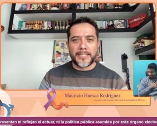 Nuevas masculinidades para la igualdad sustancial entre mujeres y hombres, plantea Consejero Mauricio Huesca en Conferencia Magistral