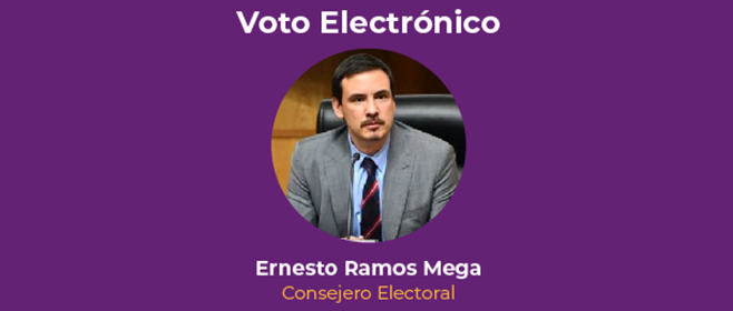 Garantiza voto por internet certeza y confiabilidad en la Consulta de Presupuesto Participativo: Consejero Ernesto Ramos