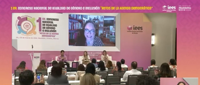Transversalizar la perspectiva de género en los medios de comunicación, clave para defender los derechos humanos de las mujeres: Consejera Carolina del Ángel