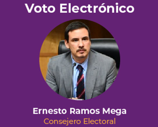 Garantiza voto por internet certeza y confiabilidad en la Consulta de Presupuesto Participativo: Consejero Ernesto Ramos
