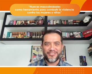 Necesario replantear el modelo de masculinidad para lograr una sociedad igualitaria, expuso el Consejero del IECM, Mauricio Huesca Rodríguez