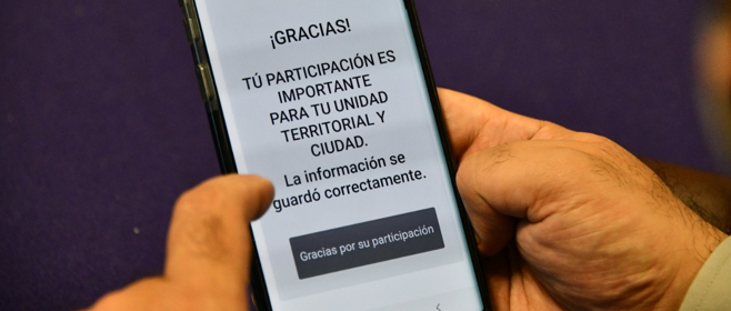 Participa el 70% de personas pre-registradas para votar vía Internet en la Consulta de Presupuesto Participativo 2022