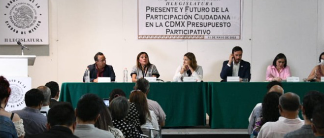 Consideran IECM y Congreso local indispensable transparentar cumplimiento de Presupuesto Participativo