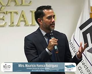 Información, transparencia y rendición de cuentas, elementos para la participación ciudadana en los comicios: Consejero Mauricio Huesca