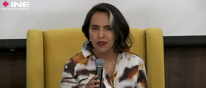 Son debates públicos herramienta para potencializar la crítica y el voto informado: Consejera Electoral Erika Estrada Ruiz