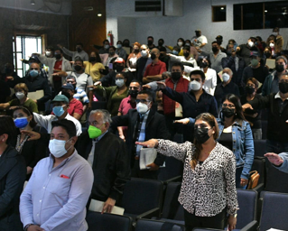 Ante personal del IECM, rinden protesta vecinas y vecinos que integrarán los Comités de Ejecución y Vigilancia en La Magdalena Contreras