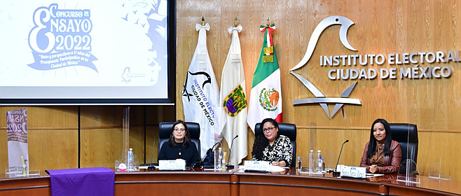 Premia IECM a personas ganadoras del Concurso de Ensayo 2022