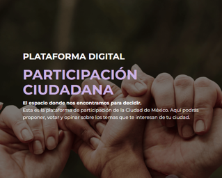 IECM moderniza la Plataforma Digital de Participación Ciudadana