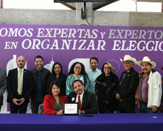 Impulsarán IECM y Fundación para el Bienestar de los Paisanos procesos democráticos locales en el extranjero