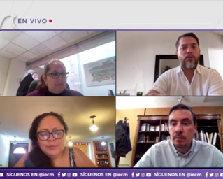 Instala IECM Comité para implementar el voto de las personas capitalinas residentes en el extranjero para la elección de Jefatura de Gobierno y Diputación Migrante