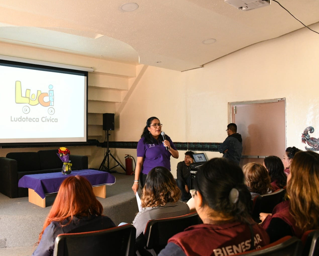 Organiza Dirección Distrital 28 del IECM Taller para evitar la violencia de género