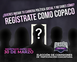 Amplía IECM plazo de registro de candidaturas para elección de COPACOS