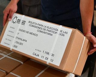 Distribuye IECM boletas para jornada presencial de Elección de COPACOS 2023 y Consulta de Presupuesto Participativo 2023 y 2024