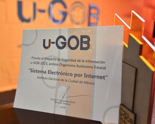 Premian a IECM por Innovación Pública en seguridad de la información de su Sistema Electrónico por Internet