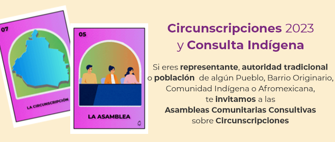 Inician asambleas consultivas para la delimitación de circunscripciones