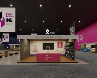 Participa IECM en segunda edición de la Feria del Libro “Democracia, Igualdad y No Discriminación”, organizada por el INE