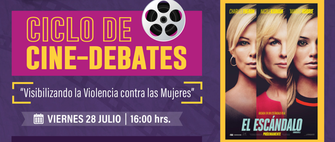 Inicia ciclo de Cine-Debates “Visibilizando la Violencia contra las mujeres”