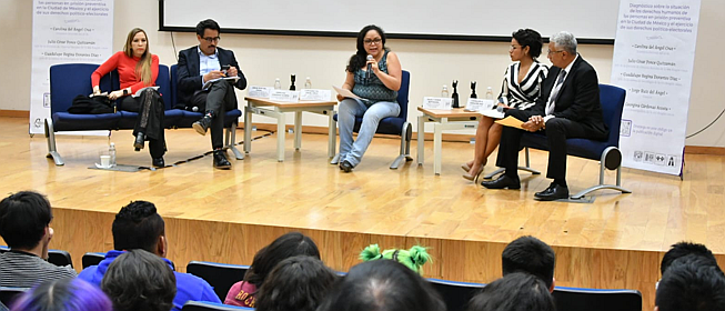 Presenta IECM Diagnóstico sobre la situación de los derechos humanos de personas en prisión preventiva, ante comunidad universitaria de la UNAM